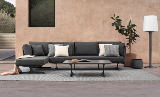 Set mobilier de exterior Althea Charcoal