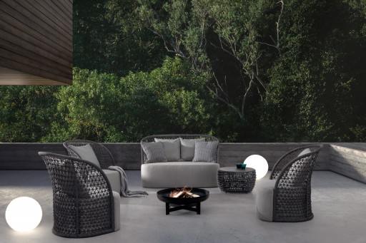 Set mobilier gradina Cuyen Charcoal