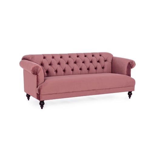 Canapea cu 3 locuri Blossom Antique Pink
