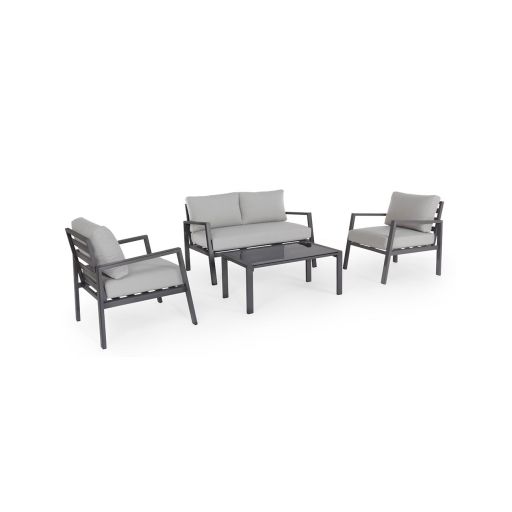 Set mobilier de exterior Koral Charcoal